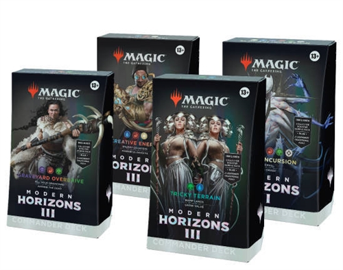 Alle 4 - Modern Horizons 3 - Commander Deck - Magic the Gathering